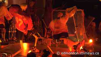 Haunted Battle of Alberta-themed yard dazzles St. Albert Halloween - CTV News Edmonton