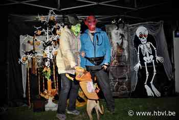 Hondjes en baasjes wandelen in halloweenoutfits door de Teut - Het Belang van Limburg
