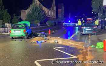 Schwerer Unfall zwischen Lieferdienst Fahrer und Motorroller in Neunkirchen - Blaulichtreport-Saarland