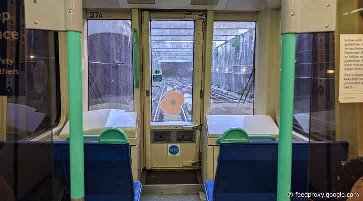 Passengers can drive the DLR trains again