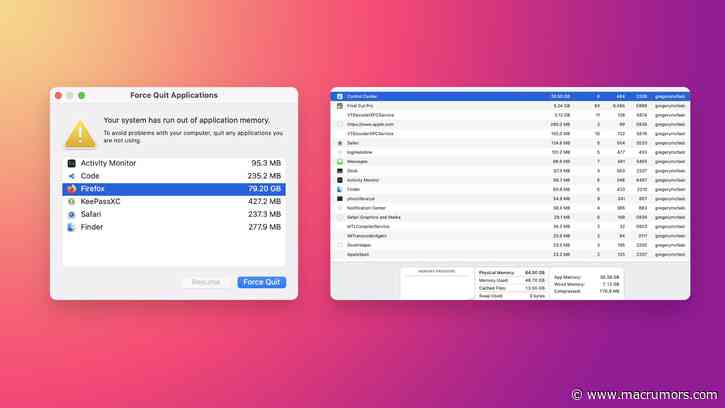 Users Reporting 'Memory Leak' Issues After Updating to macOS Monterey