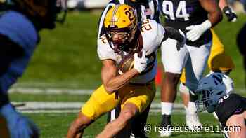 Irving runs for 110 yards in Minnesota 41-14 win