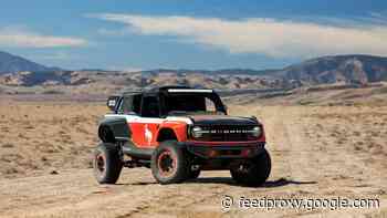 Ford Bronco DR is desert born and bred     - Roadshow