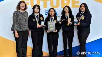 Madera Unified's FFA veterinary science team wins 1st place at national convention