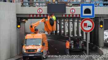Achtung, Umleitung: Ulmer Tunnel ist in den Ferien nachts gesperrt - Augsburger Allgemeine