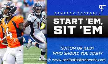 Courtland Sutton and Jerry Jeudy: Can you start both Denver WRs in fantasy for Week 8? - Pro Football Network