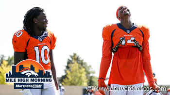 Mile High Morning: One-two punch of Jeudy, Sutton could finally be on display vs. Washington - DenverBroncos.com