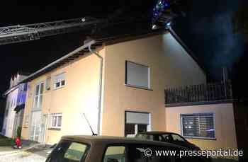POL-PIKIB: Brand eines Mehrfamilienhauses in Eisenberg (Pfalz) - Presseportal.de