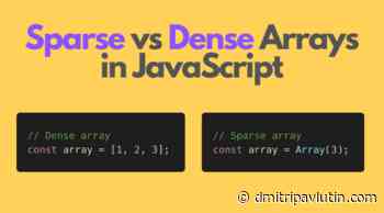 Sparse vs Dense Arrays in JavaScript