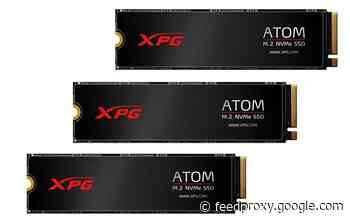 XPG ATOM Series PCIe M.2 2280 SSD storage