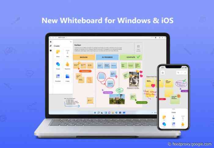 New Whiteboard for Windows and iOS unveiled by Microsoft