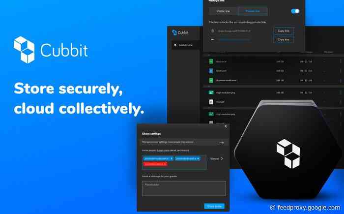 Cubbit home cloud storage offers remote access and total privacy
