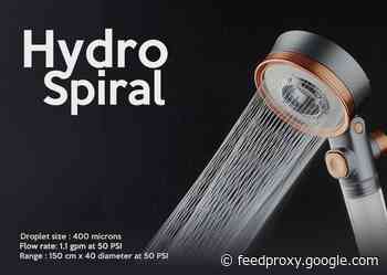 Experience the ultimate shower with HydroX shower head