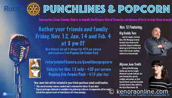 Rotary presents Punchlines & Popcorn comedy nights - KenoraOnline.com