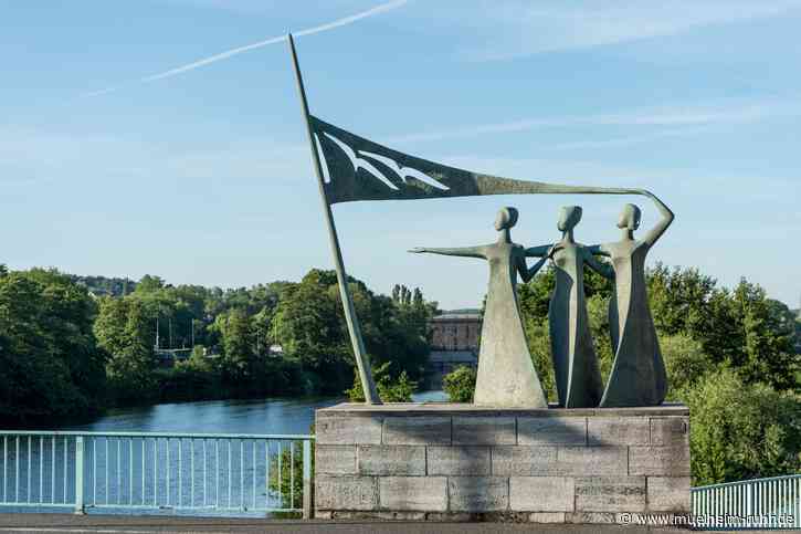 6. Station: Skulptur "Lebensfreude"