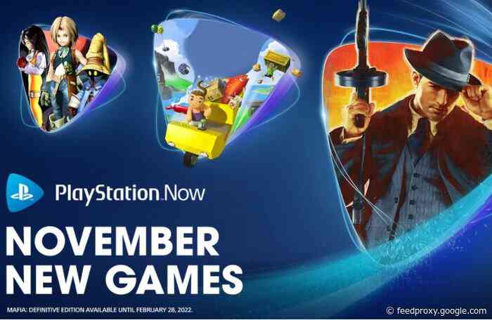 PlayStation Now games for November now available Mafia: Definitive Edition, Final Fantasy IX and more