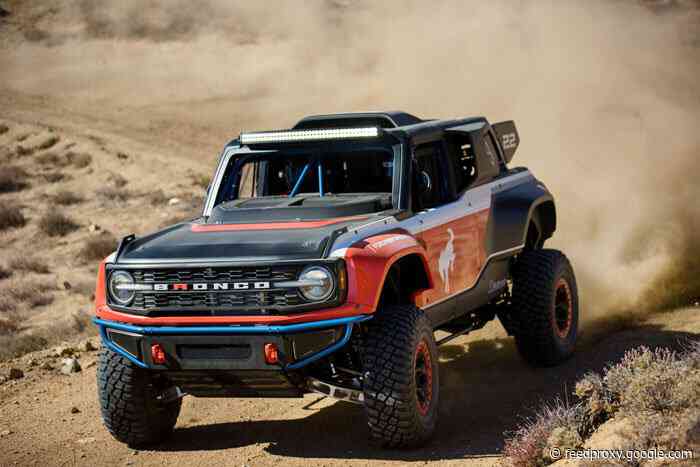 Bronco DR is an off-road racer meant for Baja