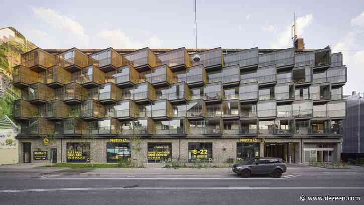 Tegnestuen Lokal adds plant-filled blocks to "ugliest building in the neighbourhood"