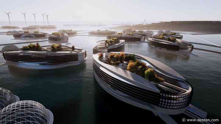 Justinian Khoo envisions networks of floating cities "to provide freedom for nature on land"