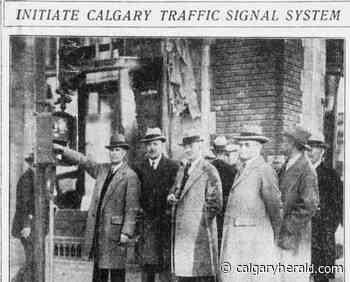 90 years ago: Calgary got its first traffic light — people just stopped and gawked - Calgary Herald