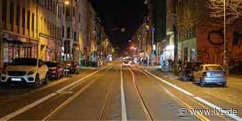 Leipziger Eisenbahnstraße: Mehrfamilienhaus mit Steinen und Farbe attackiert - Leipziger Volkszeitung