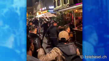 Staatsanwaltschaft ermittelt nach wüsten Szenen in der Steinen - Telebasel