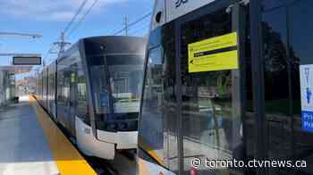 Last section of the Eglinton Crosstown LRT track is now finished