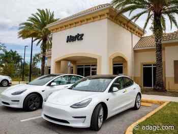 Hertz says it's receiving Tesla cars despite Elon Musk denial