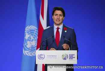 Trudeau takes carbon pricing debate to the global stage at COP26 - Dawson Creek Mirror