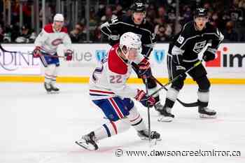 Canadiens send promising forward Cole Caufield to minor-league affiliate - Dawson Creek Mirror