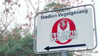 Fußball-Regionalliga Nordost: Corona-Zwangspause für den FSV Optik Rathenow - moz.de