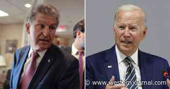Manchin Shatters Biden's Hopes and Dreams of Passing $1.75 Trillion Bill This Week