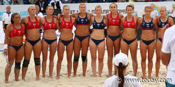 Female beach handball team wins fight over uniform rules requiring bikinis
