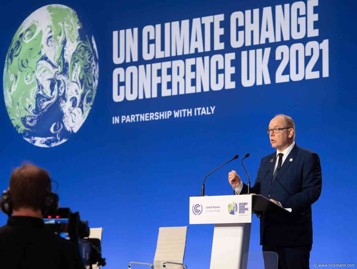 "Nous ne sommes pas à la hauteur": depuis la COP26 à Glasgow, le prince Albert II attend des engagements forts pour la planète