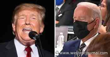 Trump Finds Out About Biden's Climate Conference Nap and Does Exactly What You'd Expect