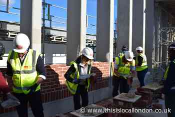 NHS staff help build new south London mental health centres