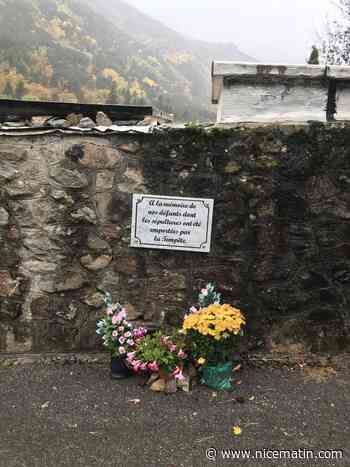 Le cimetière a presque été entièrement avalé par la tempête Alex, Saint-Dalmas a célébré la Toussaint sans ses morts