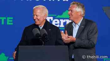 Biden predicts McAuliffe victory in Virginia governor race