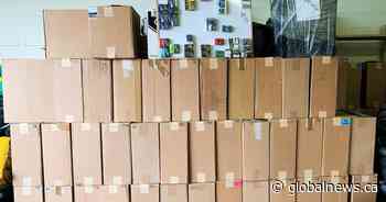 1.35M illegal cigarettes seized in central Alberta: RCMP