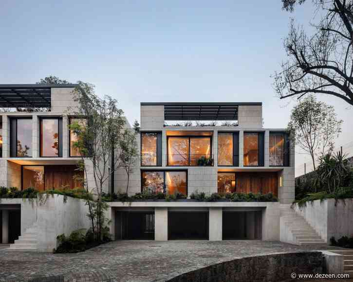 HEMAA completes pair of stone houses for two brothers in Mexico City
