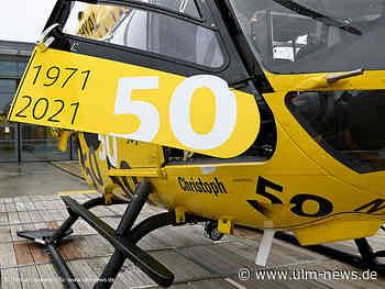 Besonderer Rettungshubschrauber zum 50-jährigen Jubiläum