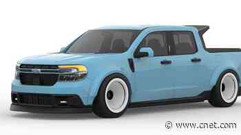 Tucci Hot Rods' awesome Ford Maverick brings back mini truckin' at SEMA     - Roadshow