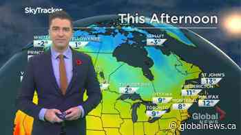 Saskatchewan weather outlook: Nov. 2