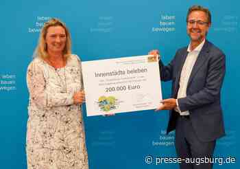 "Innenstädte beleben" | Augsburg und Kempten erhalten Städtebauförderung aus Sonderfonds | Presse - Presse Augsburg
