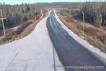 Icy morning on Highway 16 leads to travel advisory – Vanderhoof Omineca Express - Omineca Express