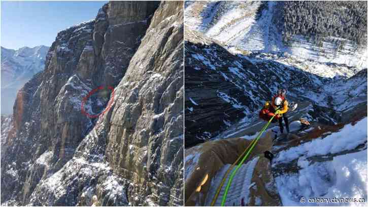 Injured BASE jumper saved from Kananaskis mountain after parachute malfunction