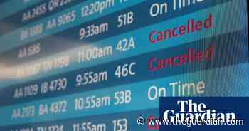 American Airlines cancels around 1600 flights due to weather and staff shortage - The Guardian