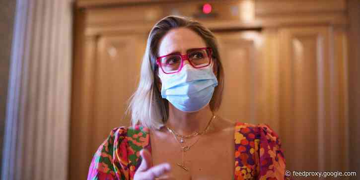 Key centrist Kyrsten Sinema just announced her support for lower prescription drug pricing - after reportedly opposing it for months