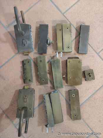 Capua. La Municipale: recuperata parte della refurtiva dei cimiteri capuani. Fiato sul collo e indagini in corso - Capuaonline.com