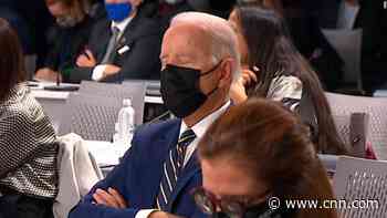 Biden appears to doze off at COP26